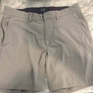 J. Crew Tan Flat Front Shorts Lightweight Casual